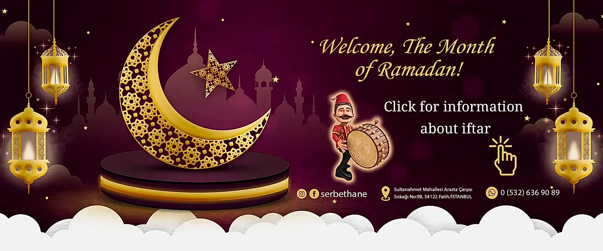 Click for information about iftar